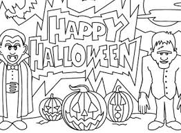 Halloween Coloring Page Happy Halloween Dracula And Frankenstein Have Come Out To Wish Y Halloween Coloring Pages Halloween Coloring Halloween Coloring Book