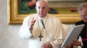 Francis (born jorge mario bergoglio in buenos aires, argentina in 1936) was elected the 266th pope of the roman catholic church on march 13, 2013. Pope At Audience Love Is Mystical Root Of Believer S Life Vatican News