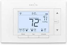 This is a smart and stylish thermostat, but it's not in the same league as nest or ecobee. Amazon Com Emerson Sensi Termostato Inteligente Con Wi Fi Para Smart Home Funciona Con Alexa Energy Star St55 Herramientas Y Mejoras Del Hogar