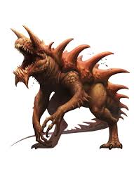 Monster Concept Dinosaur Teeth Humanoid Tail Scales Tarrasque Cory Trego Erdner Dungeons And Dragons Beast Creature Fantasy Monster