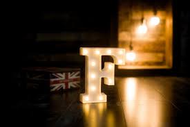 Alphabet is an american manufacturer of innovative, commercial and architectural light fixtures and a brand of parent . Led Alphabet Letter F Lights Alphabet Light Up Marquee Letters Sign For Night Light Wedding Birthday Party Battery Powered Christmas Lamp Home Buy Online At Best Prices In Pakistan Daraz Pk