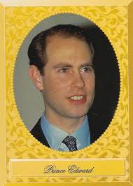 The Royal Family 1993 Prince Edward Card No.98