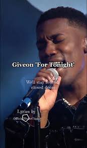 Giveon Tonight Lyrics