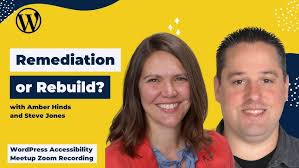 Remediation or Rebuild? — Amber Hinds and Steve Jones