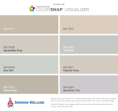 Sherwin Williams Shiitake Sw 9173 Foyer Agreeable Gray Sw 7029 Kitchen And Fa Paint Colors For Home Sherwin Williams Paint Colors Sherwin Williams Colors