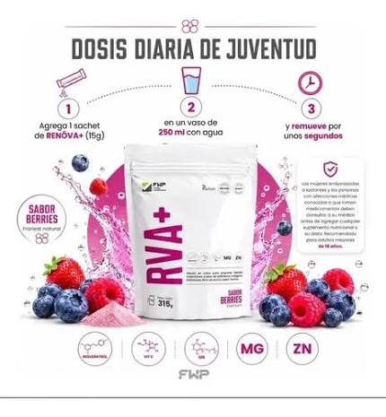 Fwp 3x Colágeno Renova Con Resveratrol | Suplemento En Polvo | MercadoLibre