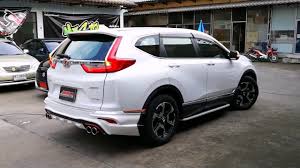 The base lx is decently equipped, but the ex comes with a substantial bump in desirability. Crv 2017 Body Kit Thailand Youtube