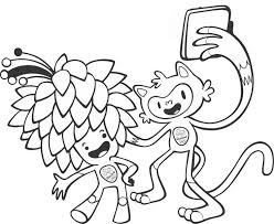 Greek gods (the olympics started in greece. Rio 2016 Olympics Coloring Pages Coloring Home