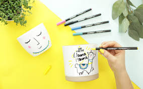 Muttertags Diy Blumentopfe Gestalten Diy Eule