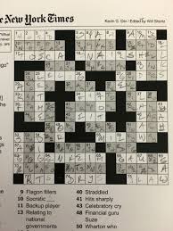 Hard Crosswords Kevin G Crossword Crossword Puzzle