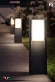 Pathway Driveway Lighting Philips Hue Turaco Modern Outdoor Lighting Modern Exterior Lighting Modern Patio Lighting