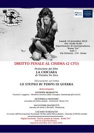 La ciociara 1960 ~ la. Seconda Lezione Diritto Penale Al Cinema 2 Cfu La Ciociara Dipartimento Giurisprudenza