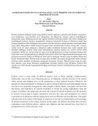 Membincangkan pengembangan budaya di negara kita. Pdf Kesedaran Kebudayaan Di Malaysia Satu Perbincangan Daripada Perspektif Islam Fauziah Hassan Academia Edu