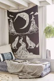 The Modern Witch S Guide To Home Decor Witch Decor Moon Tapestry Minimalist Bedroom