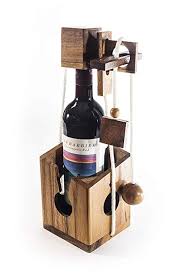 Unique designs · easy personalize · 100% satisfaction promise Amazon Com Kubiya Games Don T Break It Wine Puzzle Handcraft Escape Room Puzzle Party Ingenious Dinner Party Games House Warming Party Gift Puzzle Party