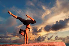 Royalty-Free photo: Woman doing yoga | PickPik
