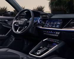 صورة سيارة Audi A3 2024 من الداخل