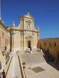 The cathedral was built between 1697 and 1711 using the local globigerina limestone. Cathedral Of The Assumption Gozo Wikipedia
