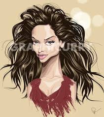 Graphicurry Wall Art Deepika Padukone Funny Caricatures Caricature Celebrities Funny