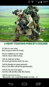 A Heart Touching Poem By A Soldier Military Quotes Soldier Poem Army Quotes