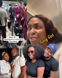 Chaii see what happened to Blessing CEO as she finally arrived QATAR alone,  see disgrace 🤣🤣 late bimbo spirit at work