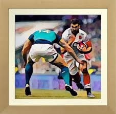 Rugby Art On Canvas Print Zazzle Com In 2021 Rugby Art Canvas Art Canvas Prints