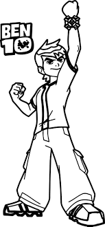 Awesome Ben Ten Ben 10 Win Coloring Page Coloring Pages Color Coloring Pages For Boys