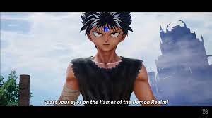 Yusuke urameshi · younger toguro · hiei (dlc). Jump Force Reveals Next Dlc Character Hiei From Anime Yuyu Hakusho Bunnygaming Com