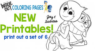 Thank you so much for watching this video. New Pixar S Inside Out Coloring Sheets Insideoutevent Life She Has