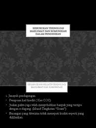 Teknologi maklumat dan komunikasi (ict) serta internet telah menjadikan dunia ini sebuah perkampungan namun di sebalik kebaikan internet, terdapat juga kekurangannya apabila teknologi dan komunikasi dijadikan alat untuk menyebar propaganda dan maklumat palsu. Keburukan Teknologi Maklumat Dan Komunikasi Dalam Pendidikan