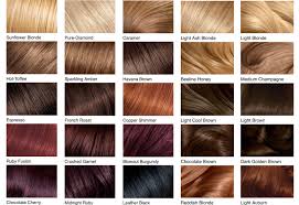 clairol beautiful collection hair color chart hair color