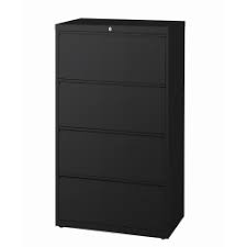 2 drawer lateral file cabinet with lock, locking metal lateral filing cabinet for office steel lateral file cabinet, large horizontal file cabinet locked by keys, 35.4 l x 17.7 w x 28.4 h 4.9 out of 5 stars 10 Workpro File 30 W 4 Drawer Black Office Depot