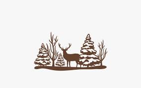 Download Reindeer Winter Scene Svg Scrapbook Cut File Cute Clipart Christmas Free Svg Files For Scan N Cut Png Image Transparent Png Free Download On Seekpng