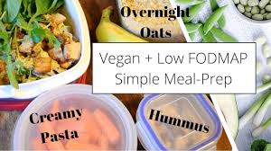 Simple Meal Prep To Start The Week Low Fodmap Vegan Youtube