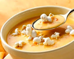 Veloute De Lentilles Corail Et Patate Douce Au Curry Eclats De Pop Corn Recette Recettes De Cuisine Veloute Lentilles Corail