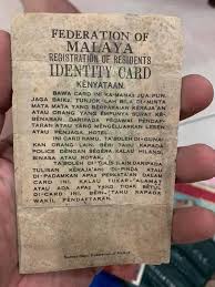 Every malaysian knows what their national identity card (ic) number means. Things You Probably Didn T Know About Old Malaysian Ics Before Mykad Came Along