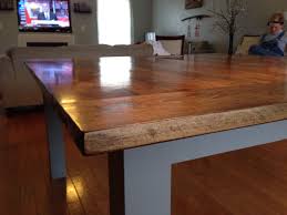 5 Coats Of Polyurethane Came Out Flawless On The Maple Dining Table Dining Table Maple Dining Table Dining Table Decor