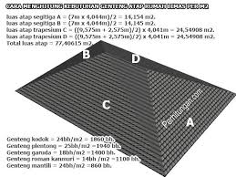 Maybe you would like to learn more about one of these? Cara Menghitung Kebutuhan Genteng Atap Rumah Limas Per M2 Pinhome
