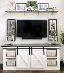 2019 Best Diy Farmhouse Tv Stand Design Ideas And Decor Worldecor Co Farm House Living Room Living Decor Apartment Decor