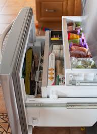 refrigerator and freezer organization