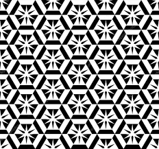 Abstract Black And White Background Design Abstract Black And White Background Geometric Pattern Seamless Kaleidoscopic Ornament Print Design Pattern Geometric Pattern Textile Pattern Design