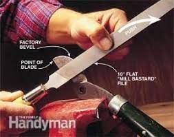 How To Sharpen Garden Tools Sharpen Garden Tools Garden Tools Garden Tool Storage
