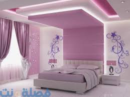 ديكور جبس غرف نوم رومانسية قلوب