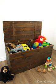Building the toy box lid. 15 Diy Toy Boxes How To Make A Toy Box