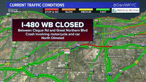I 480 West Reopens After Motorcycle Crash In North Olmsted Wkyc Com