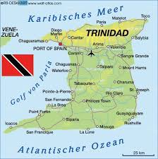 You can customize the map before you print! Map Of Trinidad Country In Trinidad And Tobago Welt Atlas De