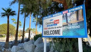 Rates start at $75 per day for a riverfront, class a site. Review Catalina Spa Rv Resort Near Palm Springs Ca Desert Hot Springs Coachella Valley Rv Love