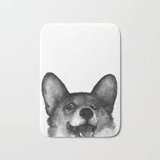 Check out our corgi bathroom mat selection for the very best in unique or custom, handmade pieces from our shops. Buy Corgi Bath Mat By Lauragraves Worldwide Shipping Available At Society6 Com Just One Of Millions Of High Quality Prod Corgi Bath Mat Memory Foam Bath Mats