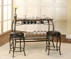 3 Piece Counter Height Marque Bar Set Big Lots Built In Wine Rack Bar Furniture Pub Table Sets