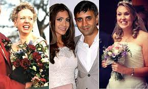 Danielle and the blustery day: Dragons Den Stars Incredible Weddings Sara Davies Deborah Meaden Peter Jones More Hello